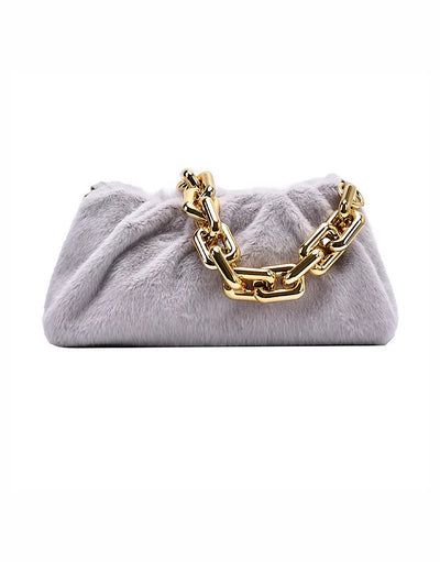 KIRO Luxury Faux Fur Chain Bags - SLAYBLÉU